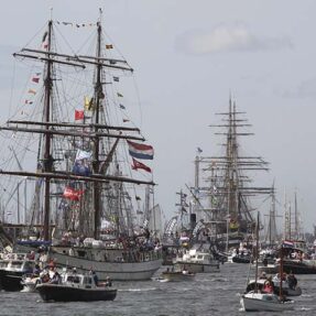 SAIL AMSTERDAM: ПАРАД ПАРУСНИКОВ В АМСТЕРДАМЕ (фото 6)